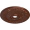 Ekena Millwork Swindon Ceiling Medallion (Fits Canopies up to 6 1/8"), 24"OD x 4"ID x 1 1/2"P, Copper Penny CM24SWCPS - alternate 2
